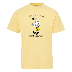 Silly Swan T-Shirt- Pale Yellow